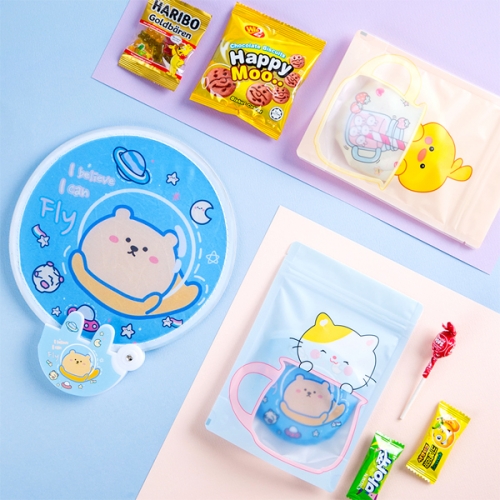 [구디백]접이식 부채 선물 간식 운동회 소풍 (티컵) G_GI0083