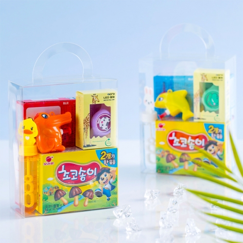 [구디백]해피 썸머 구디백 소풍 간식 선물 (썸머밴드+비눗방울+물총) G_GI0084