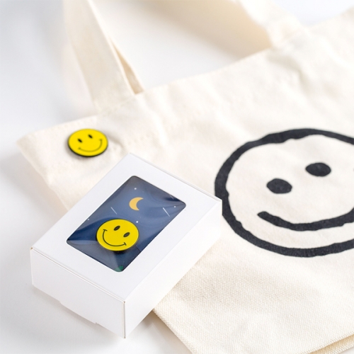 [구디백]해피스마을 감성 캠핑 선물 간식 상자 (투명창2호) G_GI0088