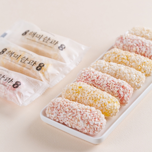 [구디백] 명절선물용 해미한과 7입+손잡이상자+스티커제작 명절선물 추석 (GI_MJ0011)