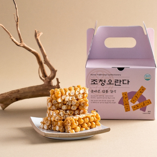 정일품 조청오란다+손잡이가방 (250g) 명절선물 추석 설날