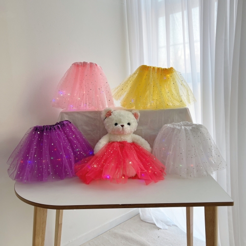 소녀 LED 튜튜치마 6종 선택구매 여아 레이스치마 할로윈