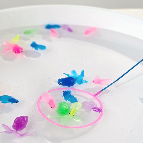 라호 말랑피쉬 패밀리세트(물고기36p) + 메쉬파우치 증정 낚시놀이