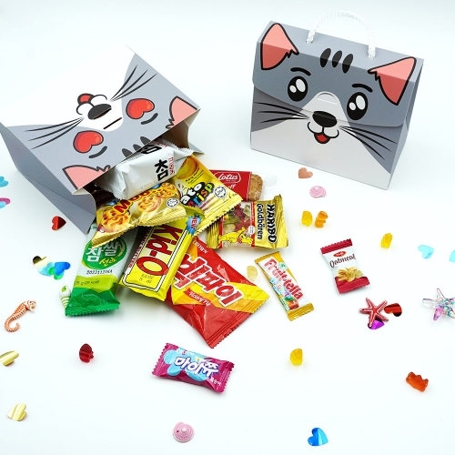 [기간 한정 10+1 이벤트]캐릭터 가방 간식 꾸러미(간식 11종 구성)