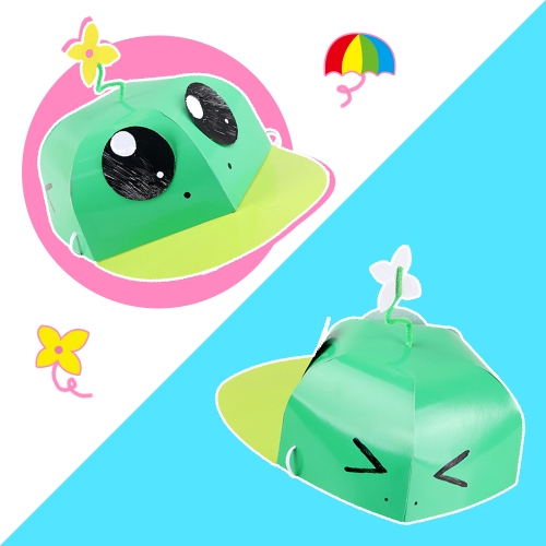 메이크문구 DIY665 종이모자만들기 개구리