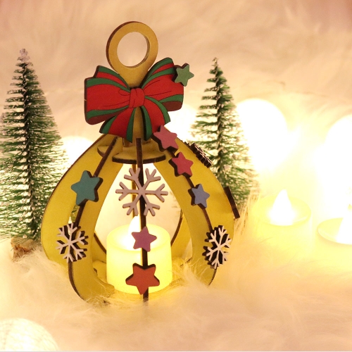 우드 DIY 크리스마스 볼 무드등 (촛불포함) 만들기 MDF 키트