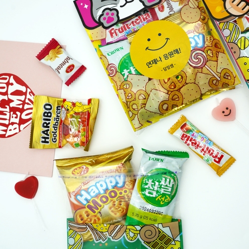 [기간 한정 10+1 이벤트]팝업 메시지 간식 꾸러미(간식 5종 구성)