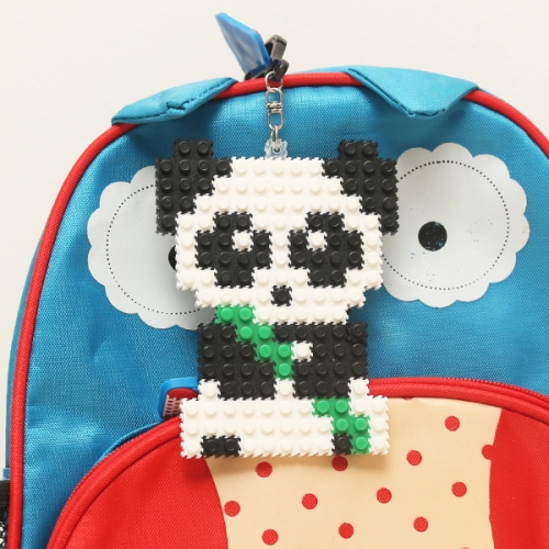 디폼블록 판다 키링