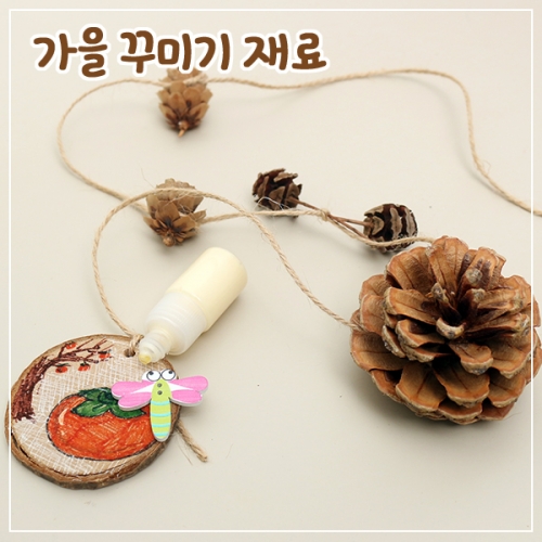 가을 꾸미기 재료(솔방울 외)