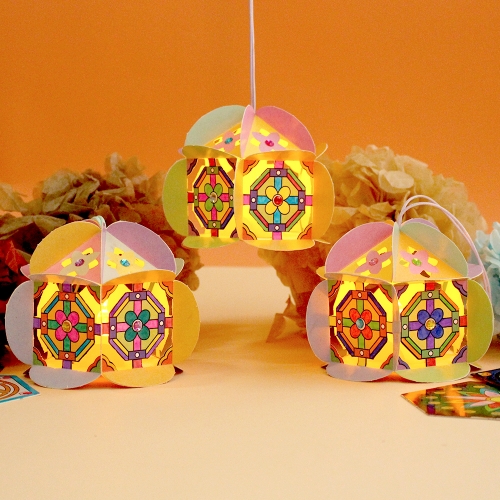 전통 무드등 만들기 5set