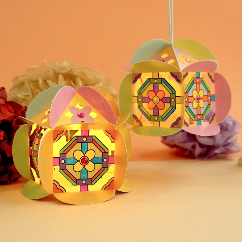 전통 무드등 만들기 5set