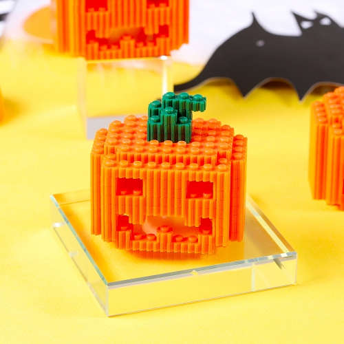 디폼블럭 8mm 입체 호박 무드등 만들기