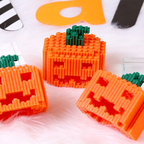 디폼블럭 8mm 입체 호박 무드등 만들기