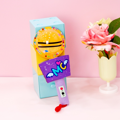 메이크문구 M166 나만의마이크만들기