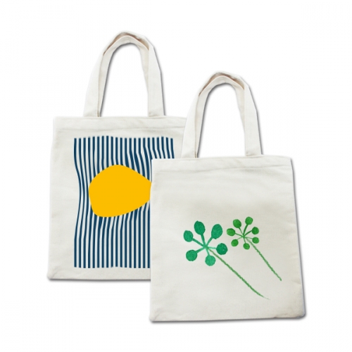 캔버스 무지 에코백_미니