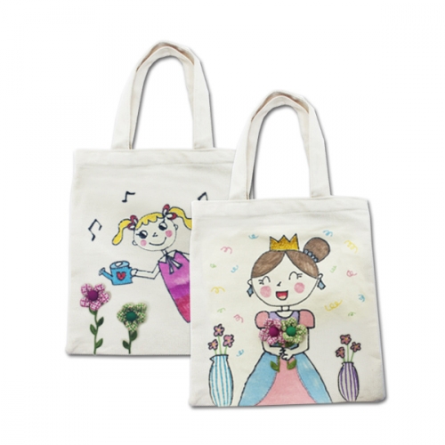 캔버스 무지 에코백_미니