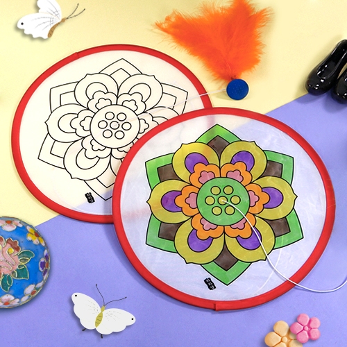 [하하당] 통통 컬러링 손제기