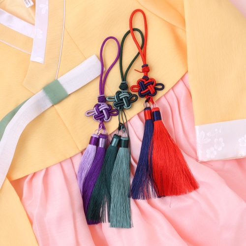 고급 노리개(5종) 택1 전통 노리개 한복 복주머니 소품 매듭장신구 보자기포장