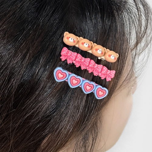 귀욤이 헤어 집게핀(3000원X12개)