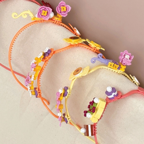 프리티 블럭 DIY 머리띠(3500원X6개)