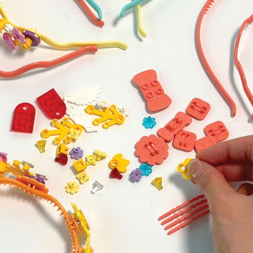 프리티 블럭 DIY 머리띠(3500원X6개)