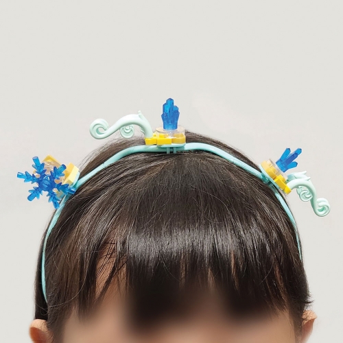 프리티 블럭 DIY 머리띠(3500원X6개)