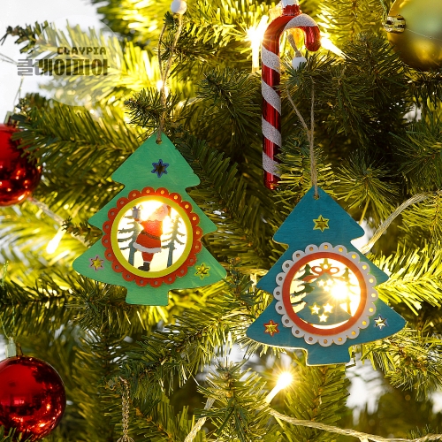 크리스마스 트리 무드등 LED 포함