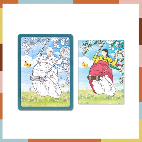 컬러링 민속놀이 빅 퍼즐_6종 택1