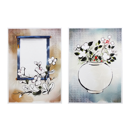 클레이로 족자 만들기_3종