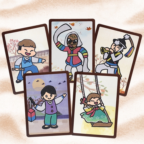 스톤아트_민속 액자 시리즈 5종