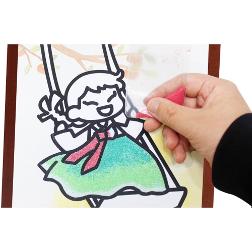 스톤아트_민속 액자 시리즈 5종_10인용