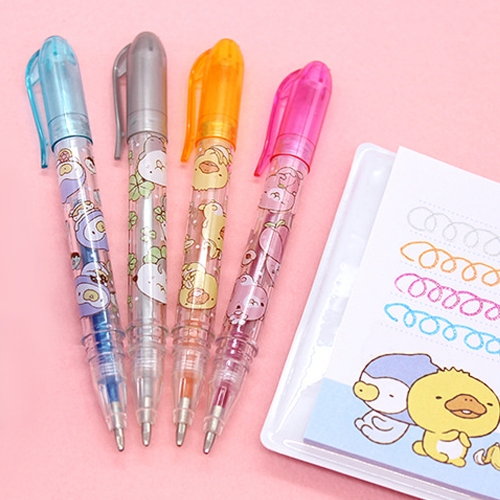 모쿠쿠 4색 미니젤펜(1000원X20개)