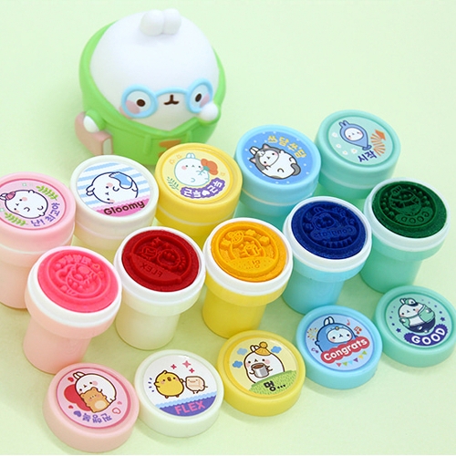 몰랑 데코 스탬프세트 5탄 (4개)