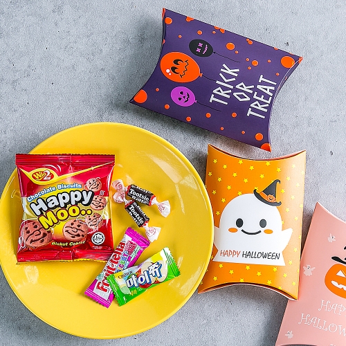 할로윈데이 간식팩 + 무료라벨 구디백 유치원 어린이집 단체 선물
