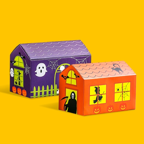 할로윈데이 간식 하우스 + 무료라벨 구디백 유치원 어린이집 단체 선물