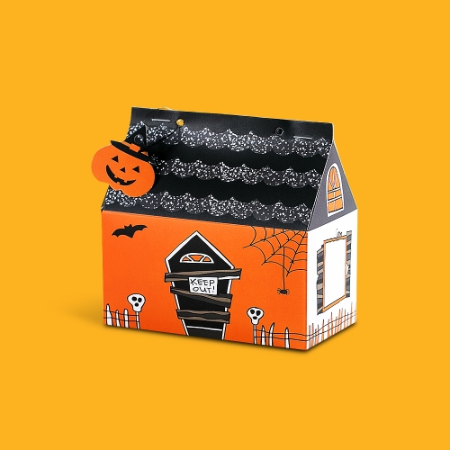 할로윈데이 화려한 유령의집(넓은) + 무료라벨 구디백 유치원 어린이집 단체 선물