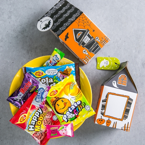 할로윈데이 높게 솟은 유령의집(높은) + 무료라벨 구디백 유치원 어린이집 단체 선물