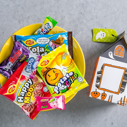 할로윈데이 높게 솟은 유령의집(높은) + 무료라벨 구디백 유치원 어린이집 단체 선물