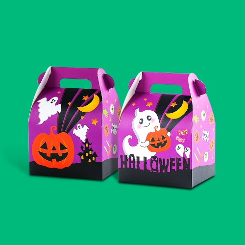 할로윈데이 큐티 유령 간식백 + 무료라벨 구디백 유치원 어린이집 단체 선물