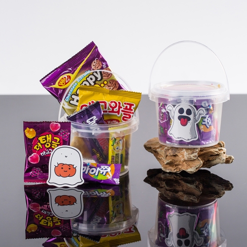 할로윈데이 미니 바스켓 + 무료라벨 구디백 유치원 어린이집 단체 선물