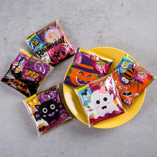 할로윈데이 미니 간식 (OPP) + 무료라벨 구디백 유치원 어린이집 단체 선물