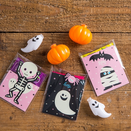 할로윈데이 꼬마 간식 (페이퍼) + 무료라벨 구디백 유치원 어린이집 단체 선물