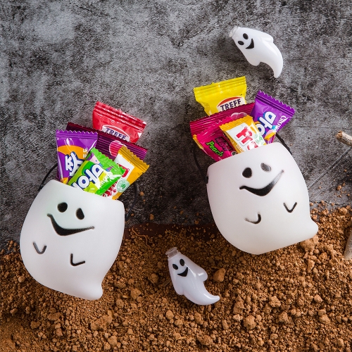 미니 유령 바구니 + 무료라벨 구디백 유치원 어린이집 단체 선물