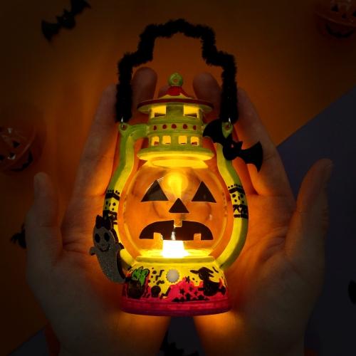 컬러링 할로윈 랜턴 1set