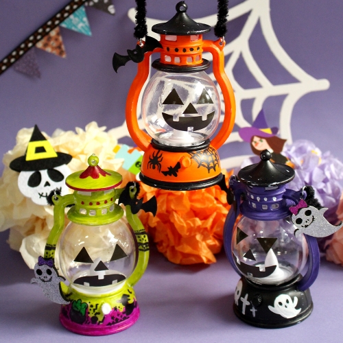 컬러링 할로윈 랜턴 1set