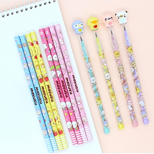 모쿠쿠 연필 & 피규어 카트리지 연필세트(2000원X16개)