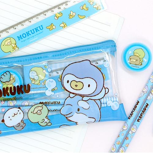 모쿠쿠 지퍼필통 문구세트 2탄 (16개)