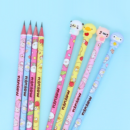 모쿠쿠 피규어 4본 연필세트(2000원X20개)