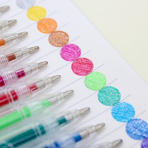 몰랑 12색 컬러 젤펜 세트(4000원X8개)