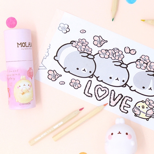 몰랑 컬러링테이프&미니색연필세트(4000원X8개)